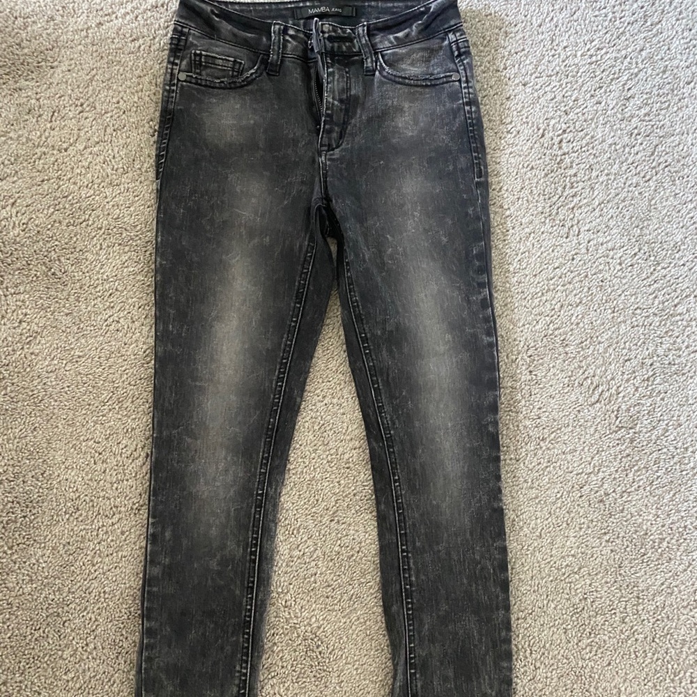 Women Mamba Jeans Heather grey ; 1/25